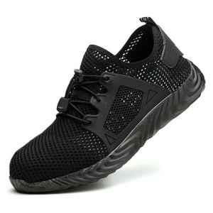 Safety Shoes Men Lightweight Work Shoes Male Ryder Shoes Steel Toe Cap Sneakers Indestructible Footwear Protective Shoes 49 50