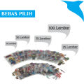 Sticker Roblox Waterproof Koleksi Stiker Robloxs Lucu 10 25 50 75 100 Lembar Gambar Pose Acak. 