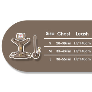 TRUELOVE Dog Harness And Leash Set Anti-Pull Adjustable Soft Pet Chest Strap Durable Leash With Poop Bag Dispenser Comfortable Handle For Dogs Outdoor