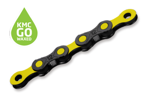 KMC Chain DLC 12W WAXED 126L (For 12 Speed) (Pre-waxed with KMC GO WAX)