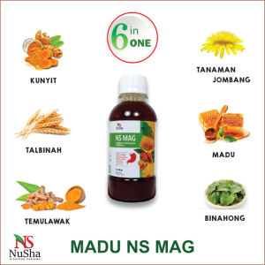 Official Store Madu NS MAG (NUSHA) Original 280gr - Untuk Gangguan Lambung Maag atau Mag & Pencernaan - Diskon 50% diatas 10 pcs - Harga Grosir & Ongkir Gratis Jabodetabek