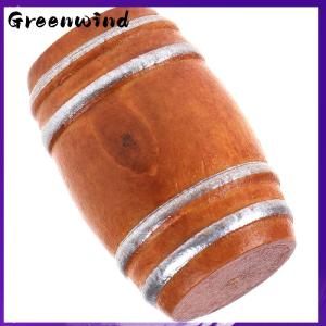 【Greenwind】 1:12 dollhouse Miniature มินิไม้เบียร์ Barrel บ้านตกแต่ง