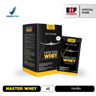 Vectorlabs Master Whey 1 Box (6 Sachet)/ 6S / 6S - Whey Protein BPOM