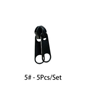 5# 8# 10# Double Coil Nylon Zipper Head Zipper Repair Kit for 3 Different Size Tent Zipper Slider