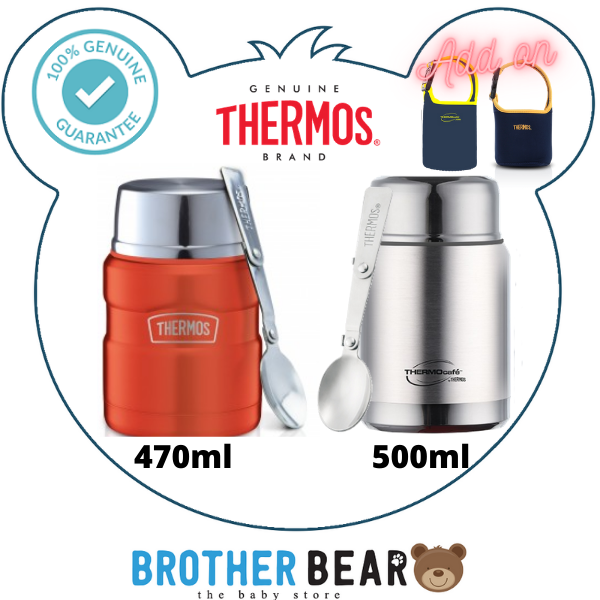100 ORIGINAL PRODUCT Thermos / Thermocafe Stainless Steel Double