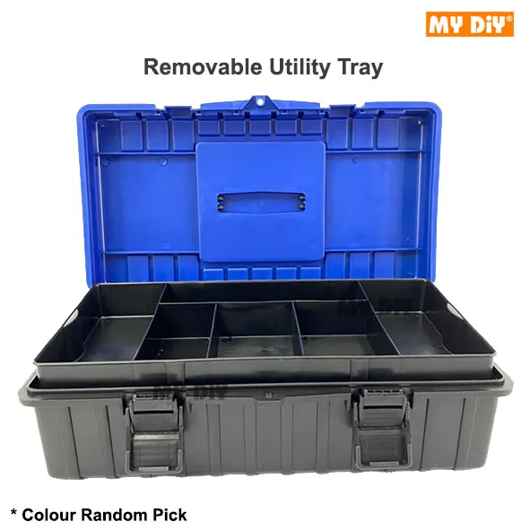 MYDIYHOMEDEPOT - Aman Heavy Duty PVC Tool Box 14 Small TBP-3721