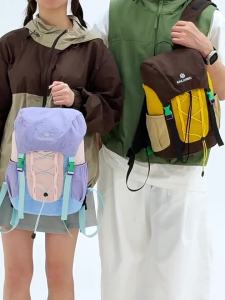 Outdoor lightweight casual hiking bag for girls drawstring backpack for trekking sports travel backpack for women