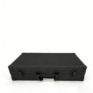 Portable Aluminum Tool Box 39x21x8cm Black