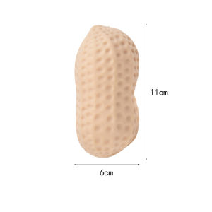 Peanut Stress Ball Crunchy Squeeze Ball Squishy Toy Buttery-Soft Feel Fidget Toy ASMR Sensory Anti Stress Relief Toy