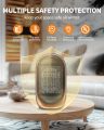 Space Heater, Electric Heater for Indoor Use, Small Portable Heaters for Office Patio Garage Home Use,Desk Ceramic Heaters with Overheat & Tip-Over Protection. 
