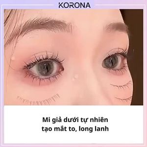 Mi dưới giả lông mi giả dưới gân trong tự nhiên 5 cặp Mi giả dưới tách sợi tái sử dụng nhiều lần