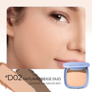 [B1T1] SACE LADY Pearl Oil Control Waterproof Face Powder  SPF 30 PA +++ Powders Long Lasting Flawless Master Setting Face Makeup With Mirror