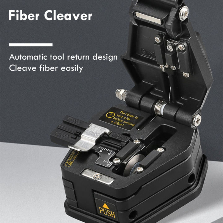 SKL-6C Fiber Cleaver High Precision Cleavers Cable Cutting FTTT Fiber ...