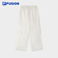 FILA FUSION INLINE CATEGORY CLUB Women Woven Pants (Ash / Purple / White). 