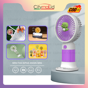 Kipas angin mini/karakter genggam tahan/lama dan berkualitas/Handy mini fan/Kipas angin mini portable USB/Kipas angin Lucu/kipas buah mini