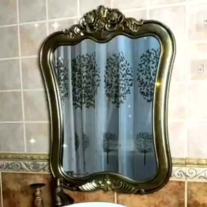 LZD Gương Nhà Bếp Và Phòng Tắm Trực Tiếp Gương Phòng Tắm Phong Cách Châu Âu Gương Trang Điểm Nhà R