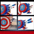 Khiên Captain America Khiên Đội Trưởng Mỹ, Đồ Chơi Siêu Anh Hùng Marvel Avenger Cho Bé. 