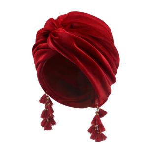 Knot Turban for Women Multicolored Head Wrap Comfortable and Fashionable Headscarf Beanies Hat Solid Color