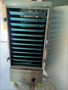 12 plate steaming cabinet commercial steaming basket steaming furnace gas powered fully automatic rice steamer