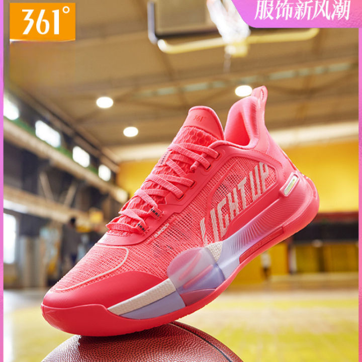 361 ° Basketball Shoes Mens Shoes Burning ISO Sports Shoes Spring