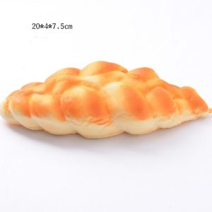 WARM Simulation Food Simulated Artificial Bread Toy Spoof Tease People Simulation Bread Model Photography Props Slow Rising Simulation Bread SqueezeToys Home Ornaments