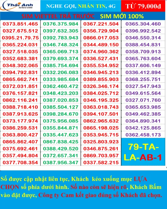 Sim Viettel trả trước đẹp, 5G, Tự Đăng Ký Chính chủ Qua My Viettel Tại ...