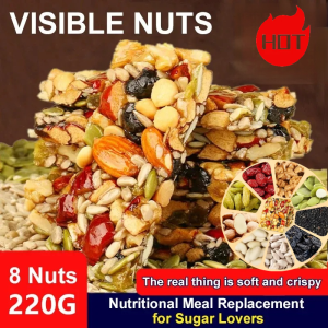 🎉Hot Sale 🎉[Mixed Nuts]Babao Hand-cut Cake Mixed Nut Eight Treasure Handmade Quilted Cake Xinjiang Specialty Eight Treasure Hand Cut Cake Traditional Nuts Date Candy Multi Layer Dried Fruit Snack Nutritious Energy Food Handmade Cut Cake