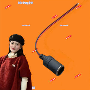 Chân cắm đầu khẩu sạc điện thoại camera cho xe ô tô vỏ nhựa cách điện hiệu quả