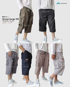 Celana Cargo Pendek Sirwal Tempur JUMBO Tactical Melleonlain