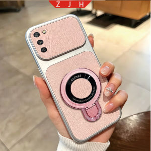 Suitable For Samsung A02S A03S Leather Phone Case Folding Bracket Shockproof Casing With U Magnetic Suction