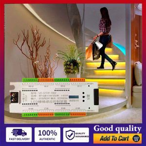 Motion sensor stepper light wired indoor motion activation foot light LED staircase light automatic control light deck light LED wall light used for staircase porch corridor corner control indoor staircase step sensing switch (DC12V/DC24V white)