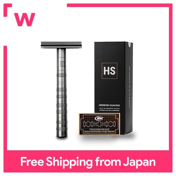 HENSON SHAVING Henson AL13 Razor MILD (Dim Grey) Includes 5
