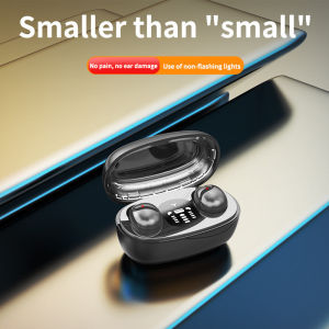Sleep Invisible Earbuds Bluetooth 5.3 TWS Wireless Headphone Hidden Noise Cancelling Earphones