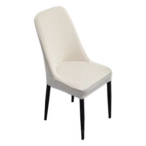 HUNIU All-inclusive Jacquard Dining Chair Cover Anti-slip High-elastic Stool Slipcover Universal Fade Resistant Integrated Seat Cover Home Decoration