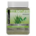 BIO GLOW Apricot And Rosemary, Face And Body Scrub 500 ml  making skin look soft. 