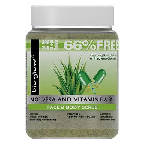 BIO%20GLOW%20Apricot%20And%20Rosemary,%20Face%20And%20Body%20Scrub%20500%20ml%20%20making%20skin%20look%20soft%20-%20Image%203