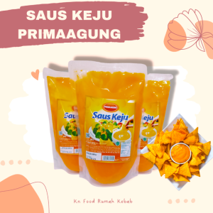 Saus keju prima agung cheese sauce 500gram.