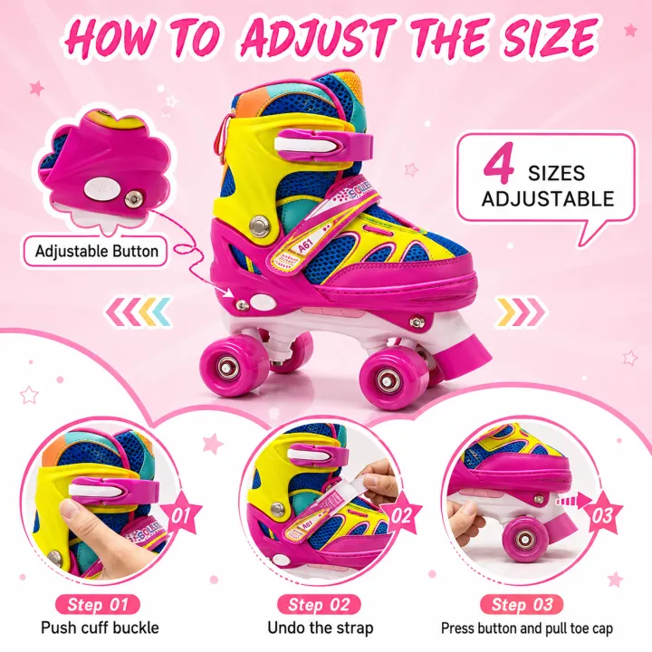 Yowxii%20Double%20row%20Skate%20Roller%20Inline%204%20wheel%20Roller%20Skating%20Shoes%20for%20Kids%20Suitable%20for%20Beginners%20-%20Image%205