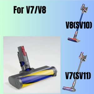 Fluffy Roller Compatable With Dyson V7 V8 V10 V11 V12 V15 Gen5 Detect Slim Laser Roller [OEM]