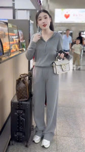 A87 Bộ Áo Có Mũ Quần Suông