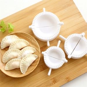 [Same Day Ship] Dumpling Molder 3Pcs Kitchen Dumpling Plastic Mold New Kitchen Tools Dumpling Jiaozi Maker Device Easy Diy Dumpling Mold
