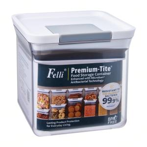 Felli Premium Tite Food Storage Container Enhanced with Microban Antibacterial Technology 1.0L