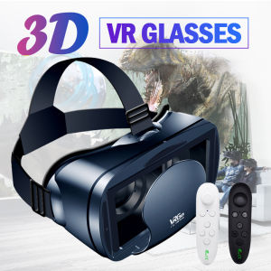 5~7 inch 120 Wide-Angle 3D VR Glasses+ Wireless Bluetooth vr Controller Gamepad Virtual Reality VR Box Glasses Headset Gear Theater Panorama For Smartphones i-Phone/XiaoMi /Huawei Eyeglasses