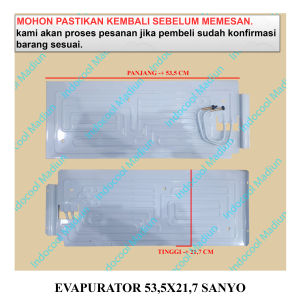 5422 EVAP KULKAS / EVAPORATOR KULKAS / EVAPURATOR 535X217 SANYO