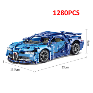 Building Blocks Car Bugatti Racing Car Model Assembly Vehicle Bricks Toys for Play Model Display Kids Birthday Christmas Gift