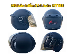 Nón bảo hiểm 3/4 có kính Asia M168