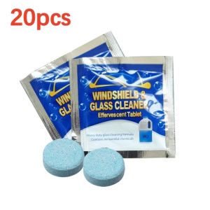Car Windshield Glass Concentrated Washer Tablets Car Effervescent Washer Fluid Wiper Glass Solid Cleaning Tablets for Car Window