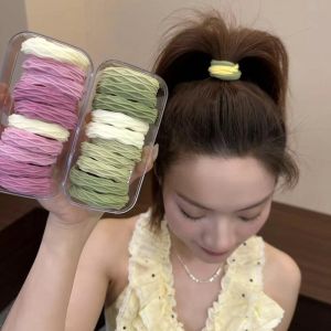 Hair Ring Hair Ties Super Soft High Elasticity Super Durable Boxed