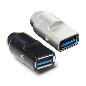 Tùy chỉnh USB3.0 loại một đầu nối ổ cắm cái với vỏ hợp kim nhôm để sửa chữa Cáp 6mm