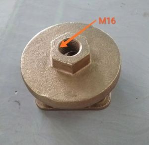 Dudukan Penangkal Petir / Air Terminal Base / Flat Saddle / Base Plate